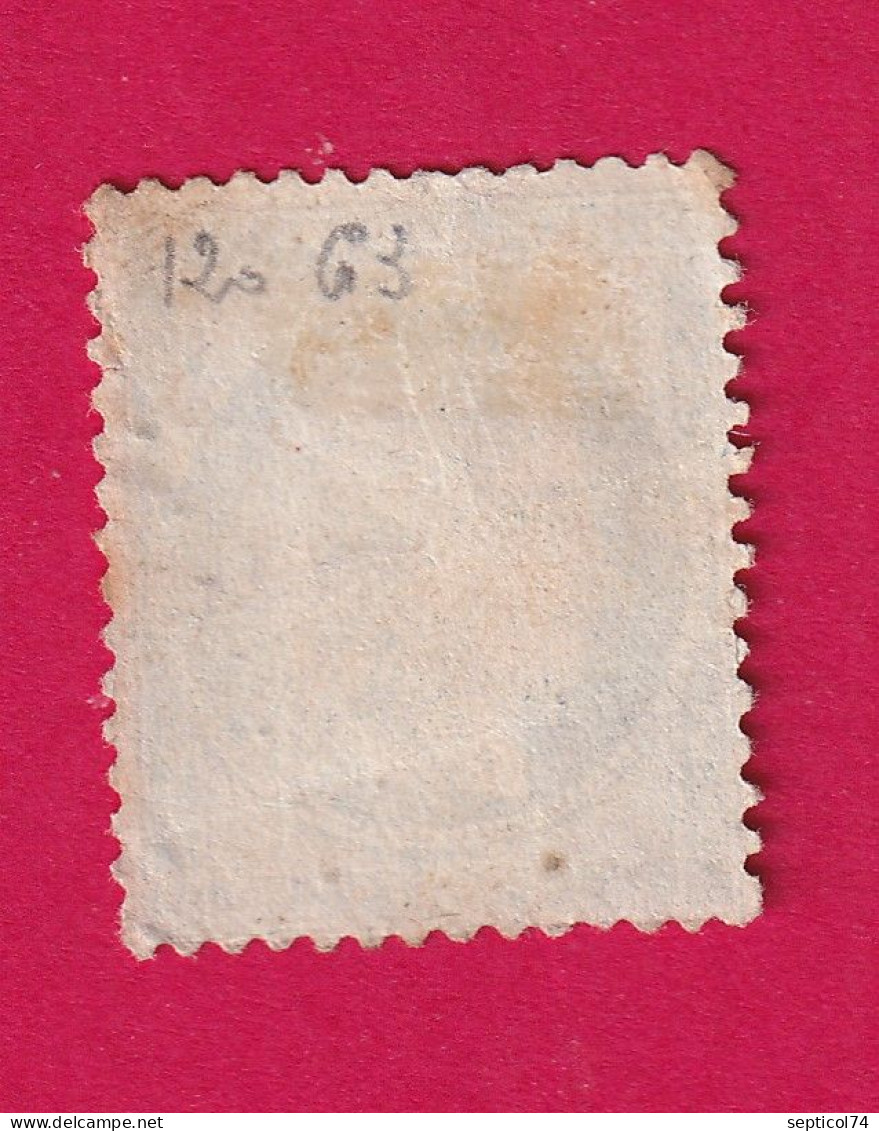 N°60 GC 2153 MADIRAN HAUTES PYRENEES COTE 100€ SUR BLEU BRIEFMARKEN STAMP FRANCE - 1871-1875 Cérès