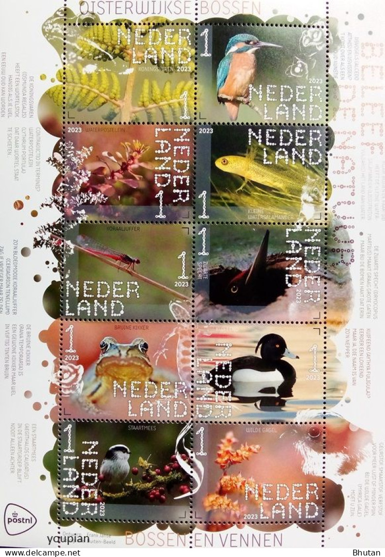 Netherlands 2023, Oisterwijk Woods And Fens, MNH S/S - Nuovi