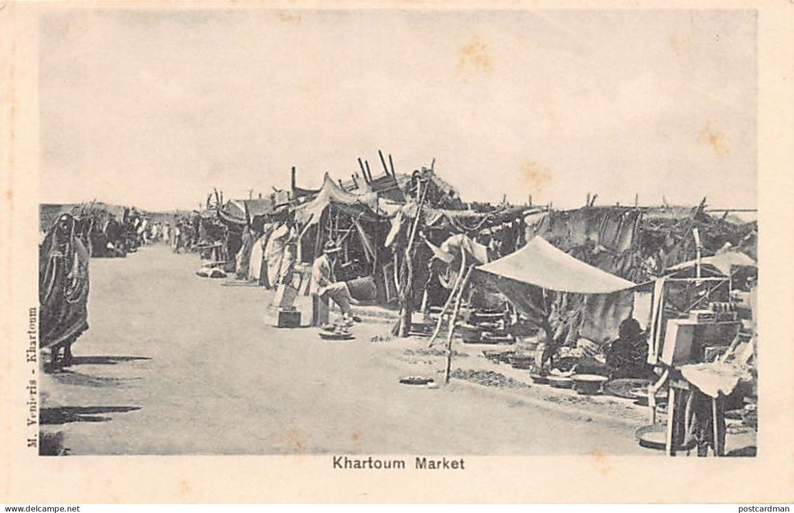 Sudan - KHARTOUM - The Market - Publ. M. Venieris  - Sudan