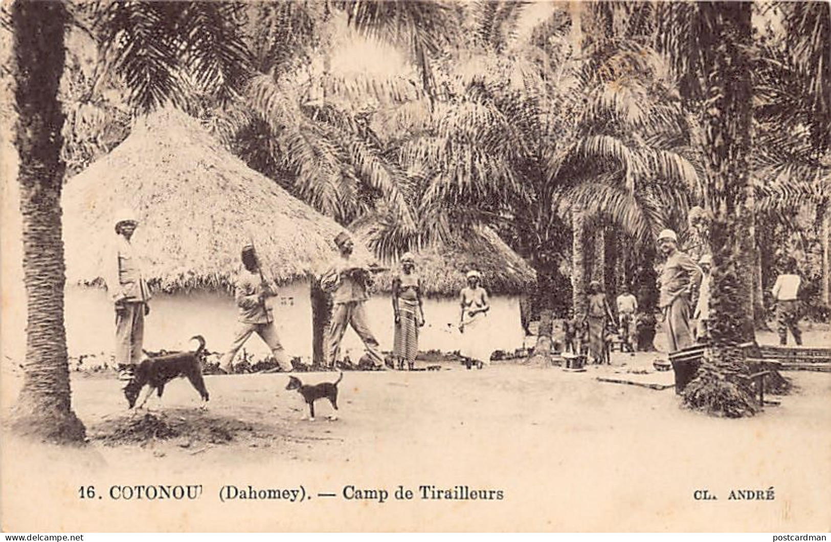 Bénin - COTONOU - Camp De Tirailleurs - Ed. André 16 - Benin