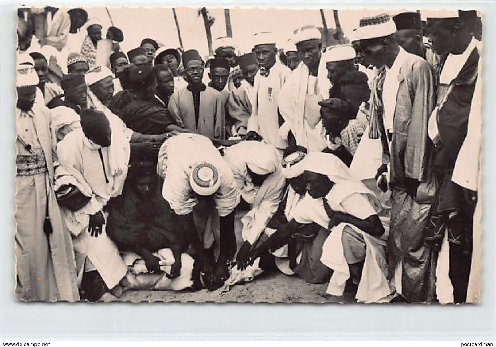 Sénégal - DAKAR - La Tanaski - Sacrifice Du Mouton Par Le Grand Imam - Ed. Carnaud Frères 40 - Sénégal