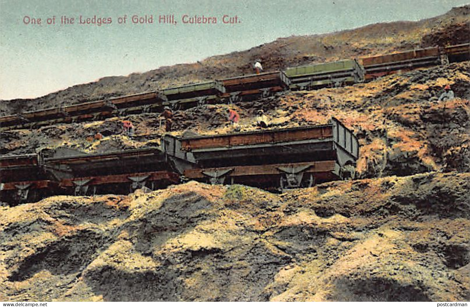 Canal De Panamá - One Of The Ledges Of Gold Hill, Culebra Cut - Publ. I. L. Maduro Jr. 56 - Panama