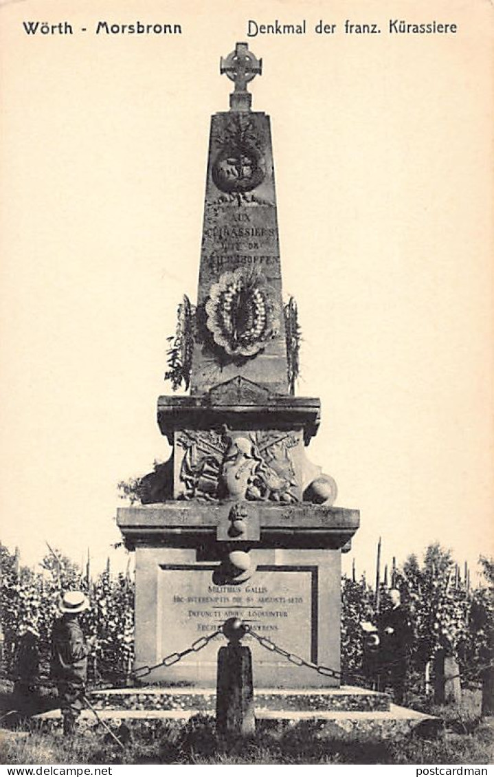 Morsbronn-les-Bains Bas Rhin - Woerth - Monument Aux Cuirassiers De Reichshoffen - Denkmal Der Franz. Kürassiere - Woerth