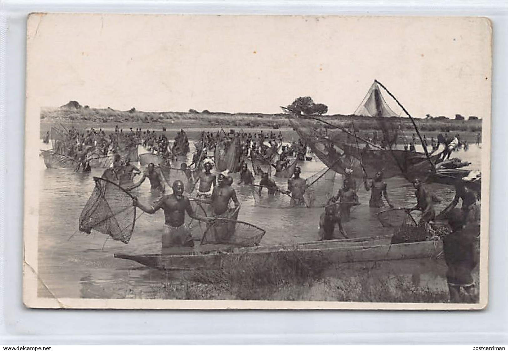 Mali - Scène De Pêche Sur Le Bani - Ed. E. Lattès 138 - Mali