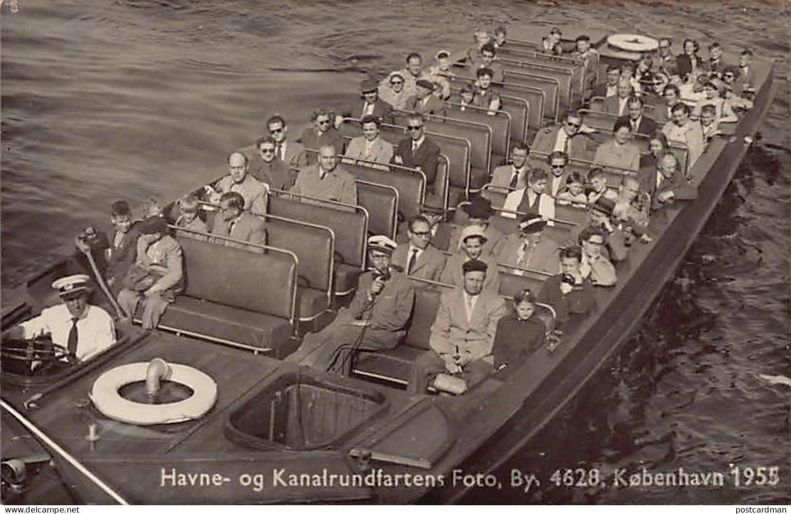 Denmark - KØBENHAVN Copenhagen - Havne- Og Kanalrundfartens Foto, By 4628 - Year 1955 - Danemark