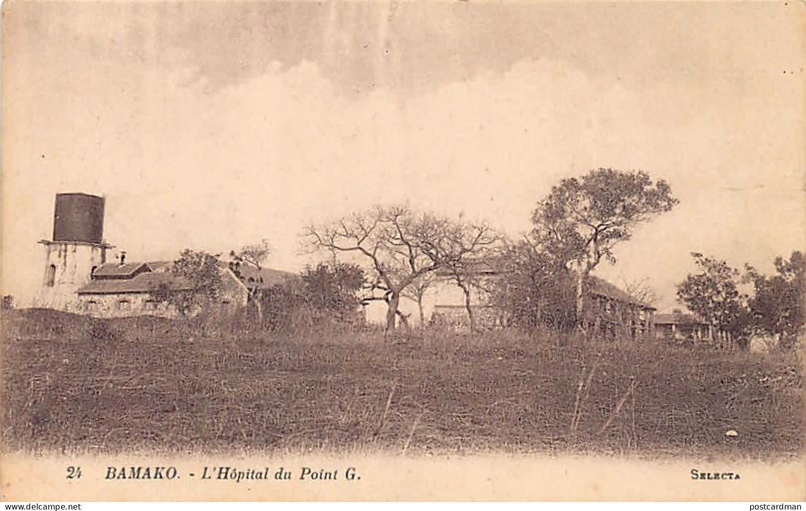 Mali - BAMAKO - L'Hôpital Du Point G - Ed. Selecta 24 - Mali