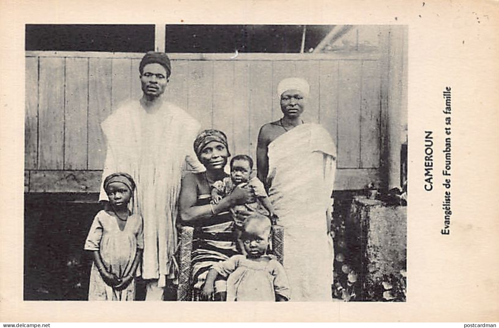 Cameroun - Evangéliste De Foumban Et Sa Famille - Ed. Missions Evangéliques  - Camerun