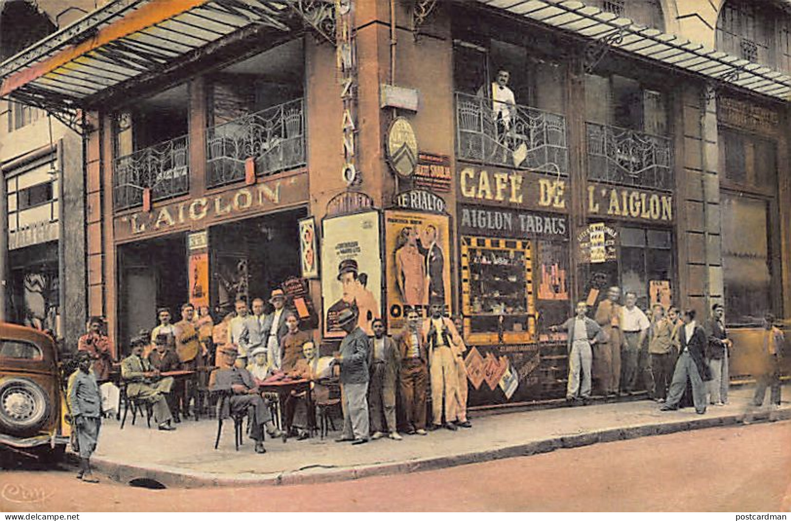 ORAN - Café De L'Aiglon - Oran