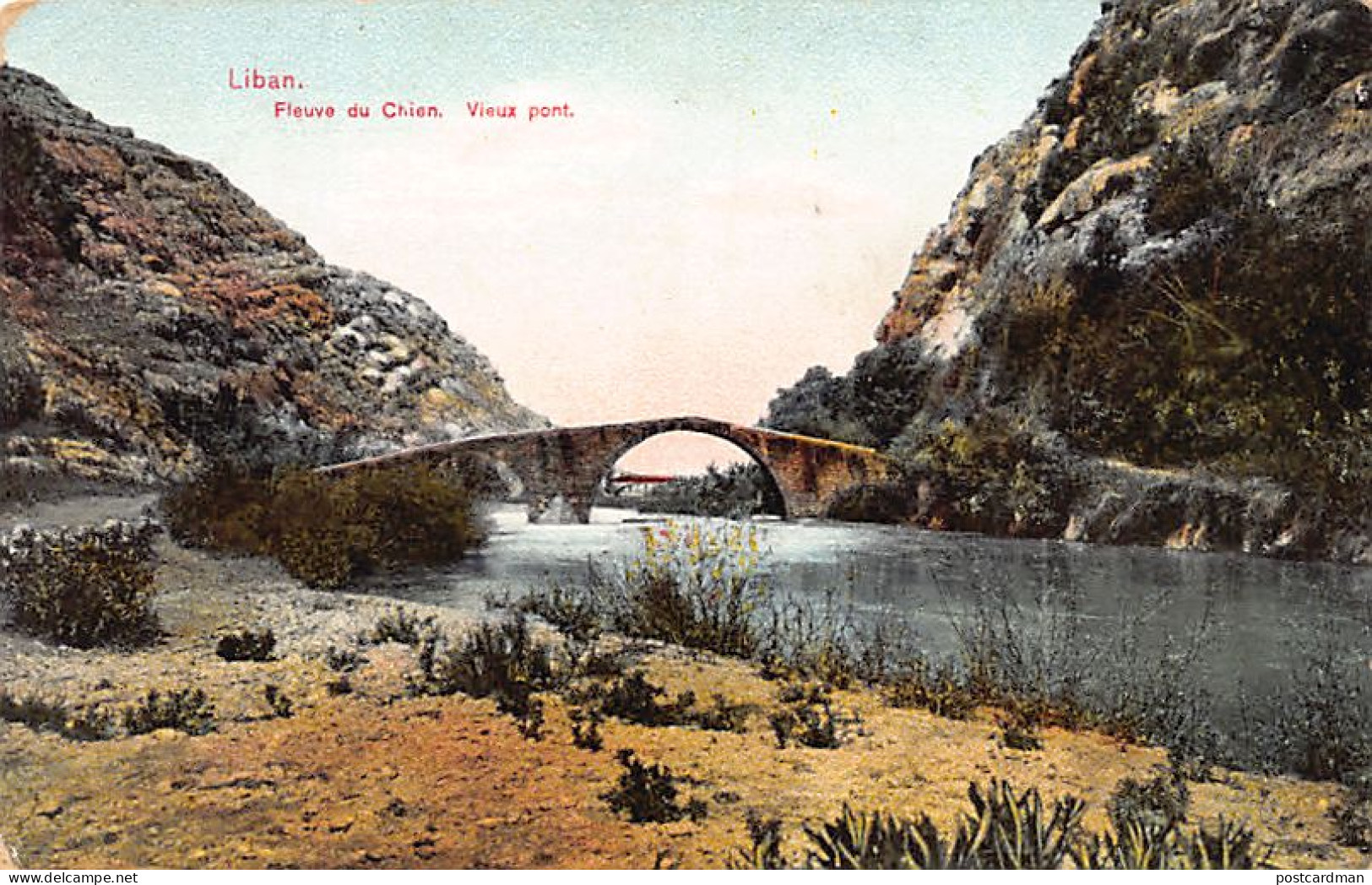 Liban - Fleuve Du Chien - Vieux Pont - Ed. André Terzis & Fils  - Líbano