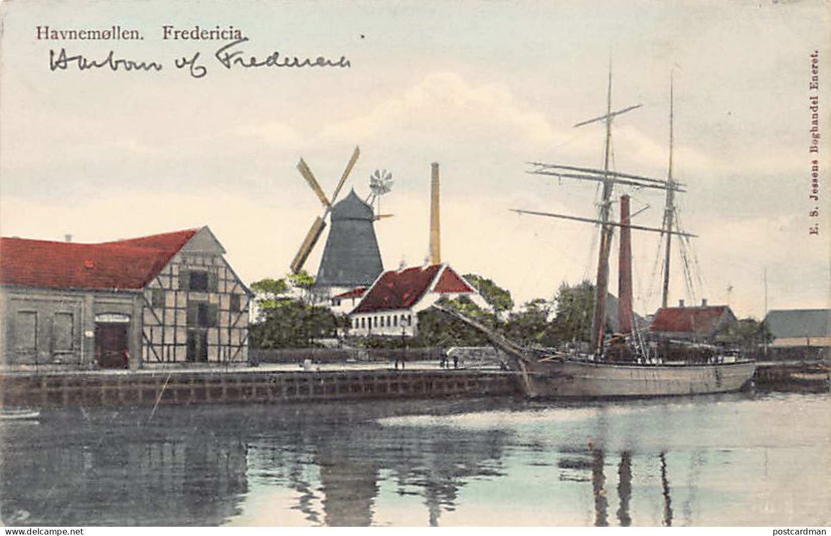 Denmark - FREDERICIA - Havnemøllen - Windmill - Danemark