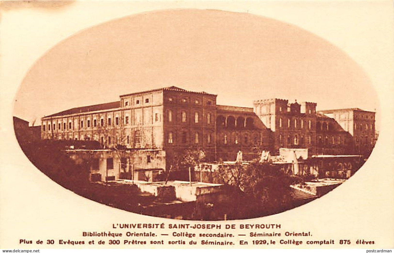 Liban - L'Université Saint-Joseph De Beyrouth - Ed. Mission Des Jésuites Français  - Liban