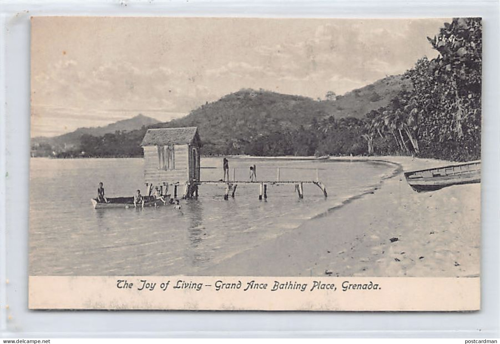 Grenada - The Joy Of Living - Grande Anse Bathing Place - SEE SCANS FOR CONDITION - Publ. Unknown  - Grenada