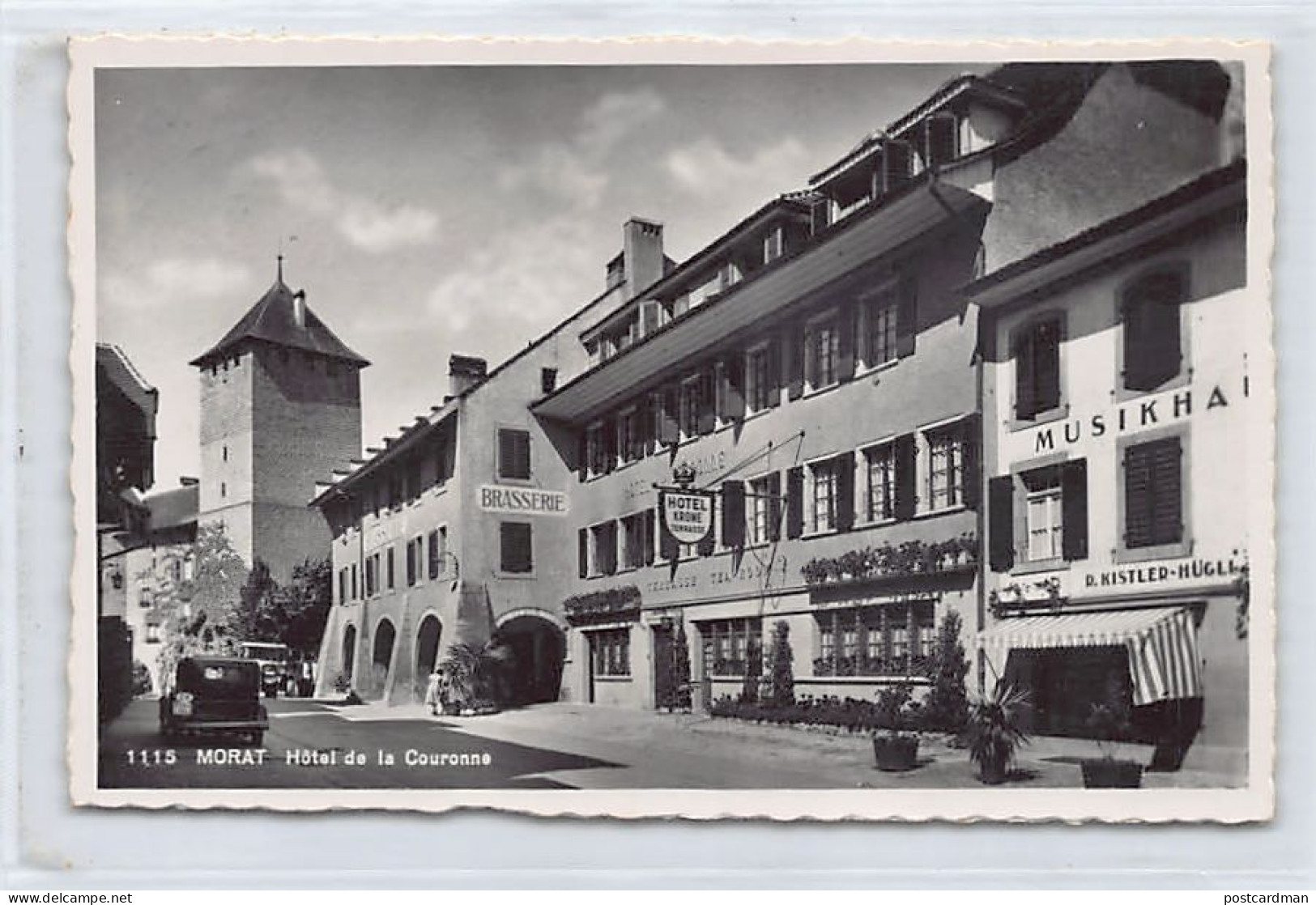 MORAT (FR) Hôtel De La Couronne - Ed. Savigny 1115 - Morat