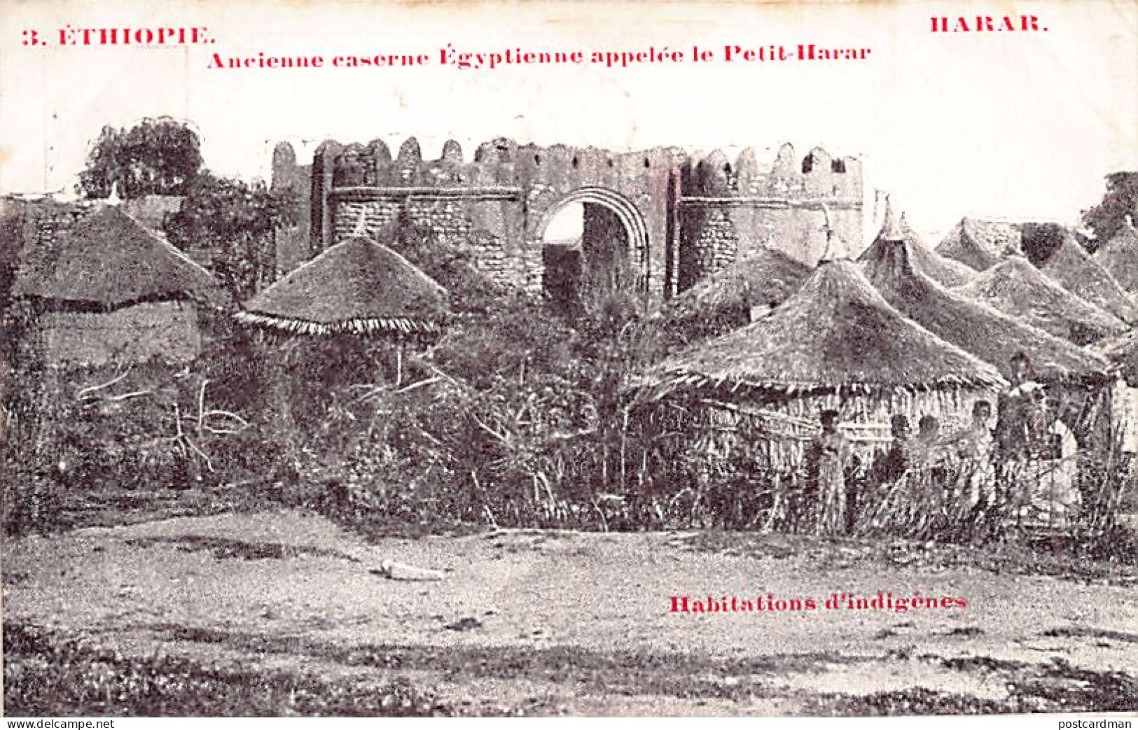 Ethiopia - HARAR - Former Egyptian Military Barracks - Publ. St. Lazarus Printin - Ethiopië