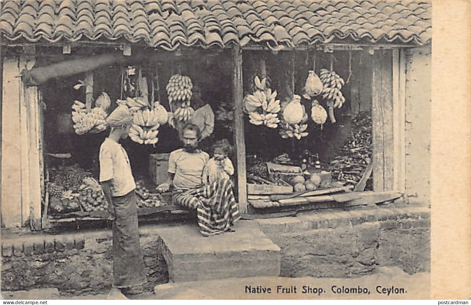 Sri Lanka - COLOMBO - Native Fruit Shop - Publ. Plâté Ltd. 80 - Sri Lanka (Ceylon)