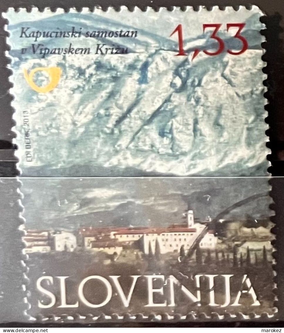 SLOVENIA 2013 Monasteries - Capuchin Monastery Vipavski Kriz Postally Used MICHEL # 1000 - Slowenien