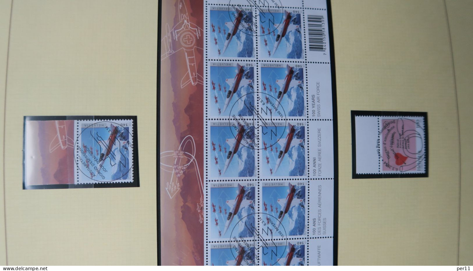 Schweiz 2014 Complete Used /gest. 12 Scans - Used Stamps