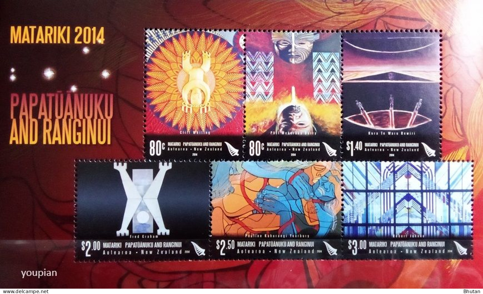 New Zealand 2014, Matariki, MNH S/S - Nuevos