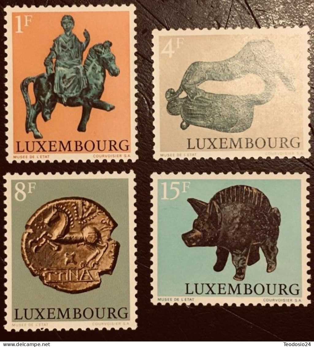 LUXEMBOURG 1973 Y&T N°808 A 811 ** - Ungebraucht