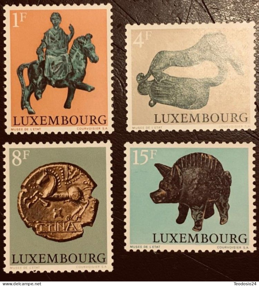 LUXEMBOURG 1973 Y&T N°808 A 811 ** - Unused Stamps