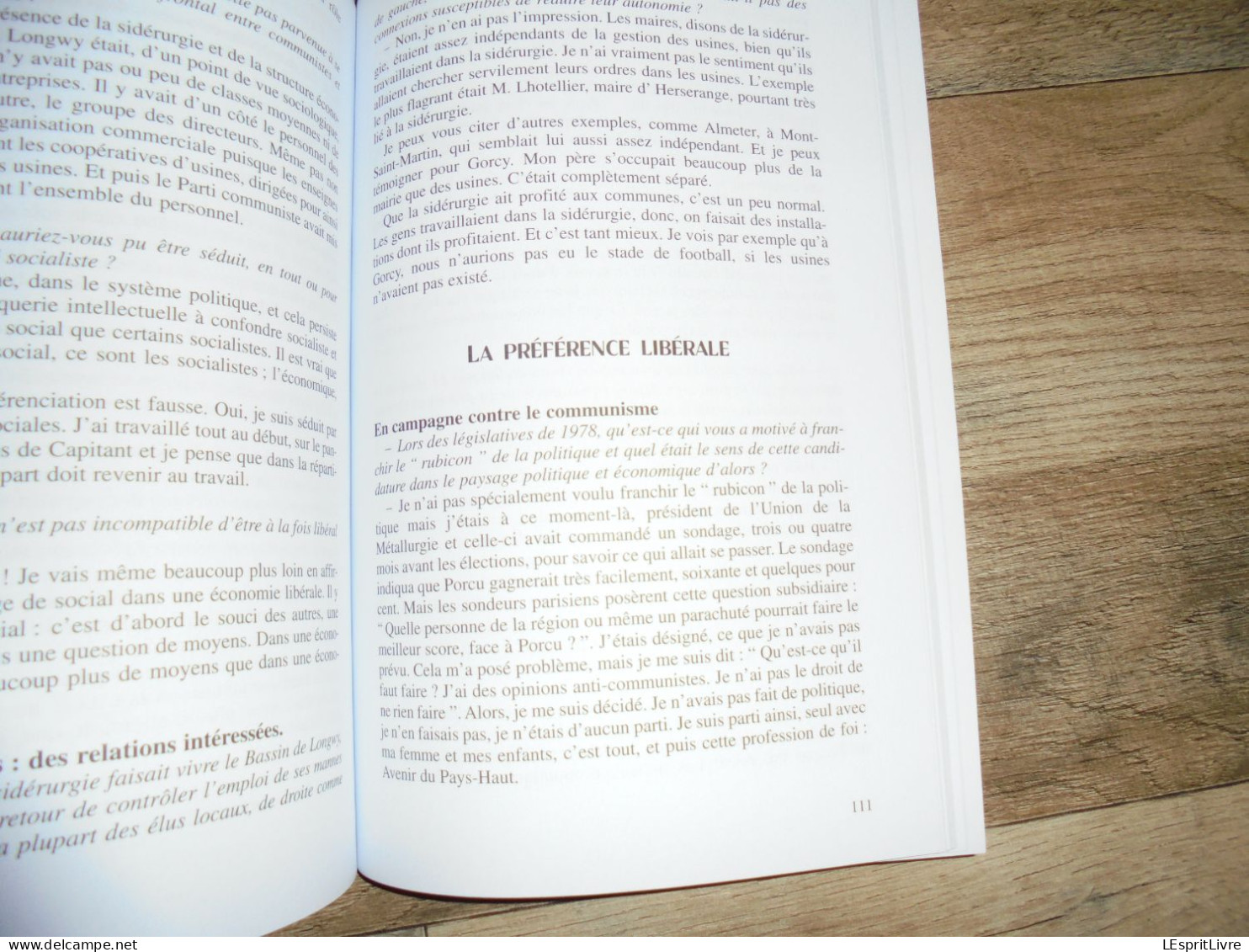 BERNARD LABBE Au Nom du Fer Régionalisme Pays Haut Lorrain Longwy Usinor Lorraine Industrie Fer Métallurgie Usine