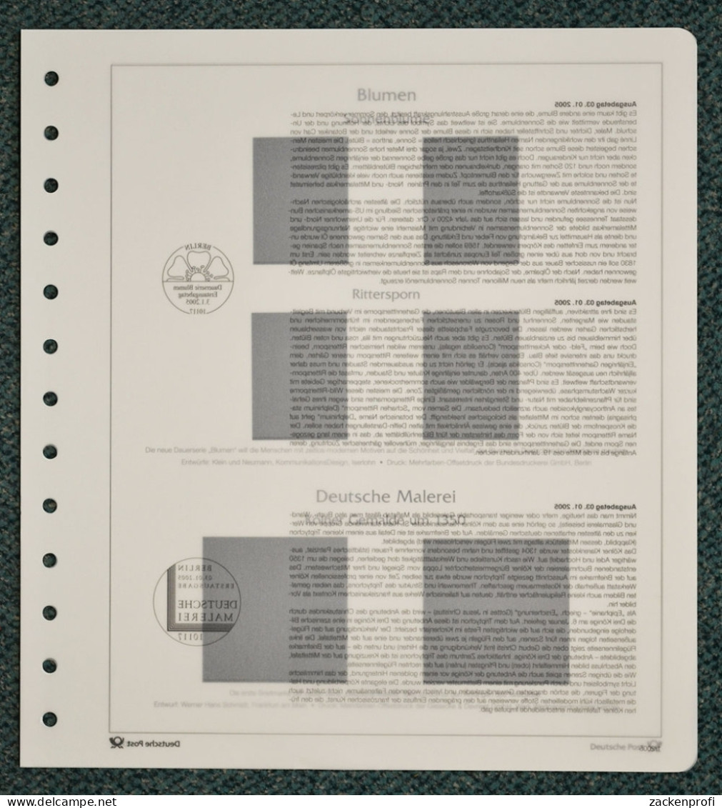 DEUTSCHE POST Deutschland Plus Für Ecken 2005/10 Gebraucht (Z1688) - Pre-Impresas