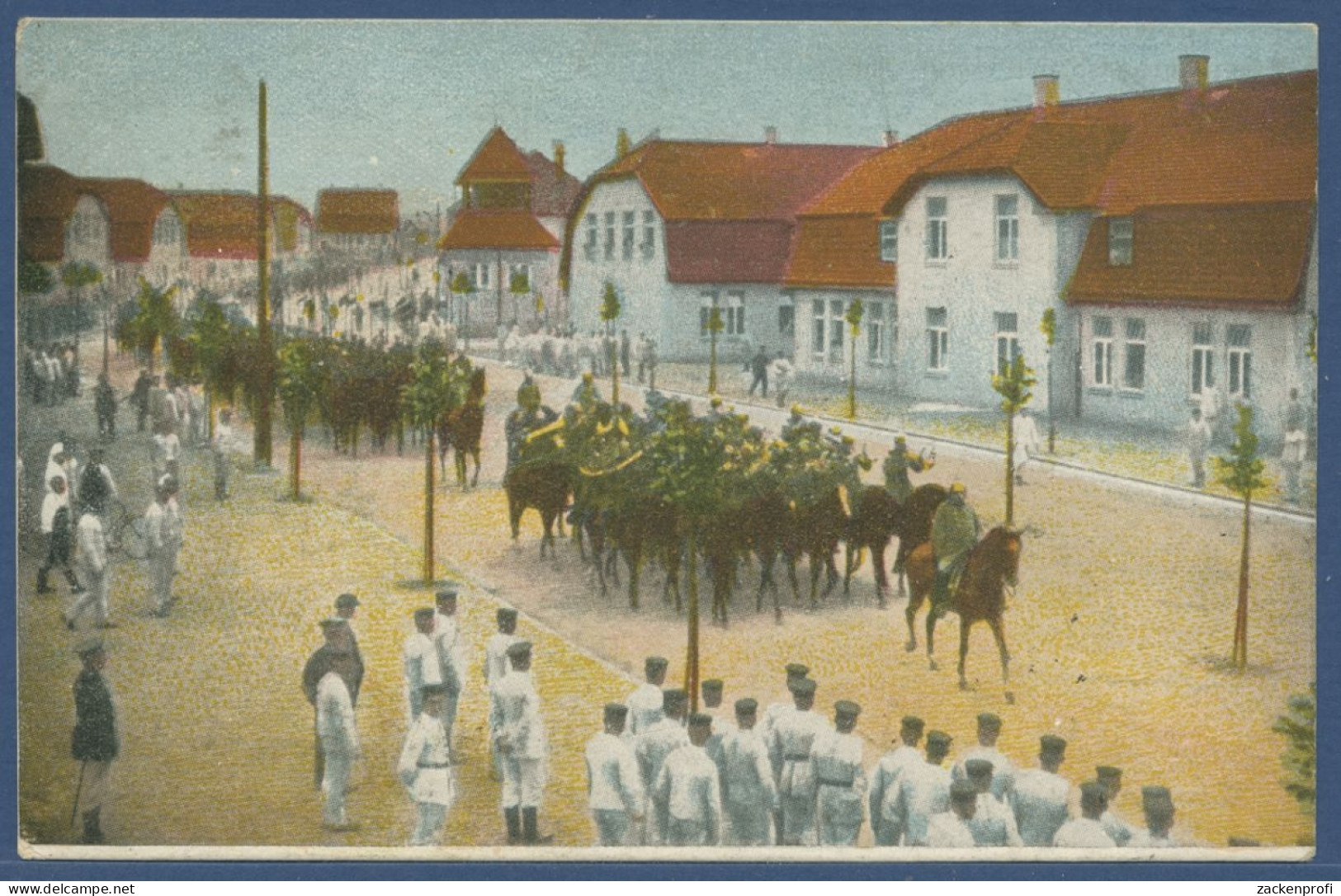 Ohrdruf Truppenübungsplatz Kaiserstraße, Gelaufen 1923 (AK2312) - Gotha