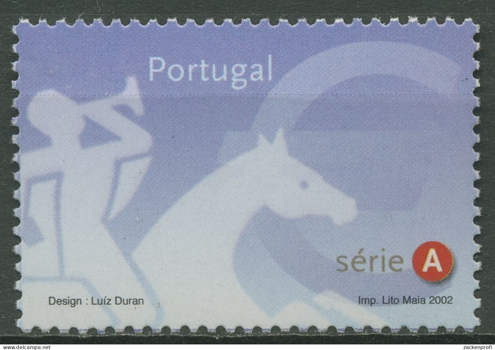 Portugal 2002 Freimarke Postemblem 2566 I Postfrisch - Unused Stamps