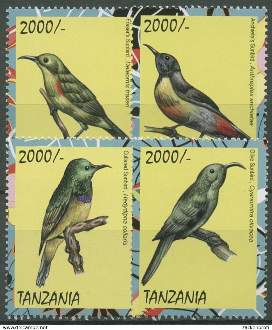 Tansania 2014 Afrikanische Nektarvögel 5126/29 Postfrisch - Tanzania (1964-...)