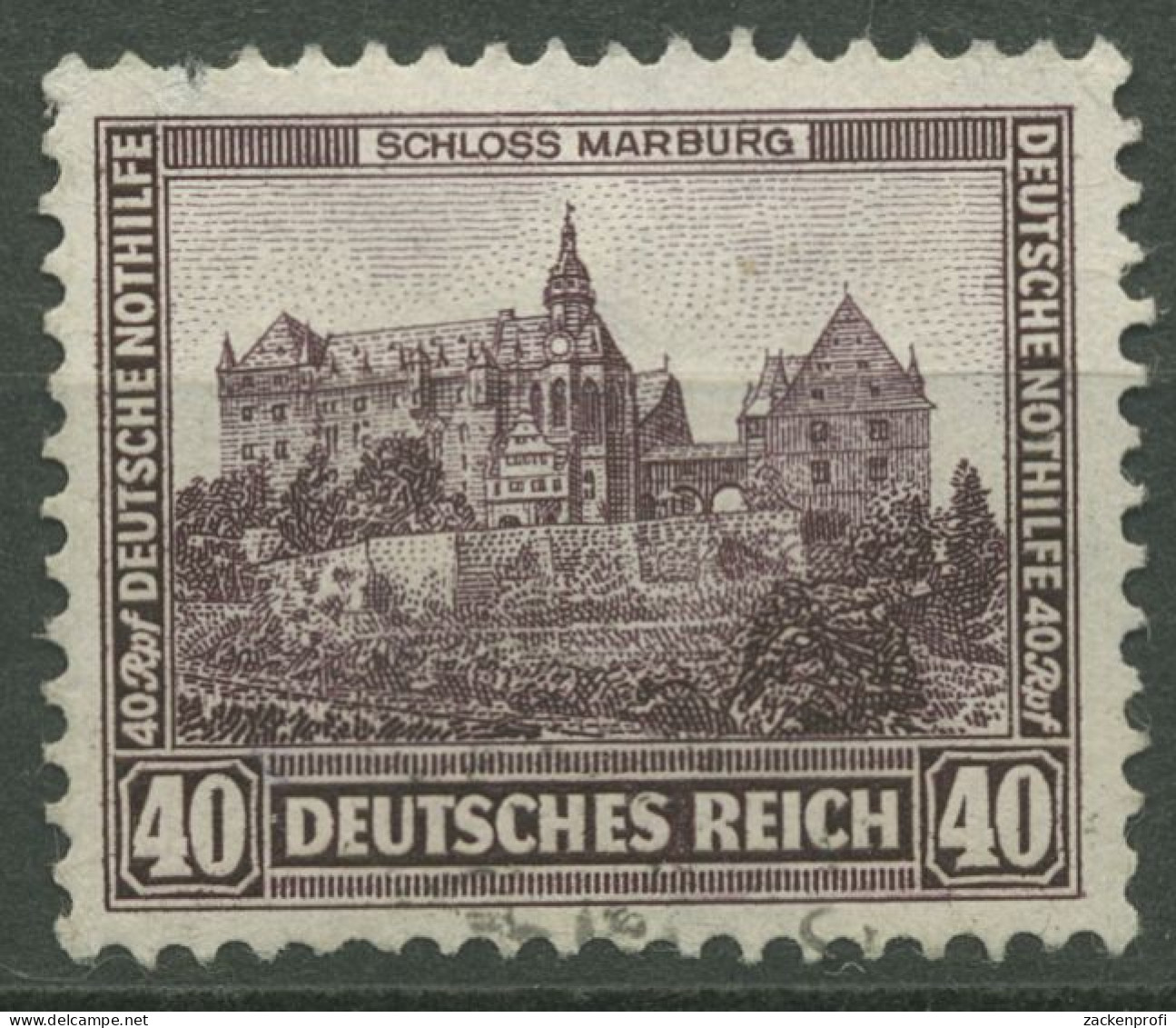 Deutsches Reich 1932 Nothilfe Bauwerke 478 Gestempelt, Zahnfehler (R80616) - Oblitérés