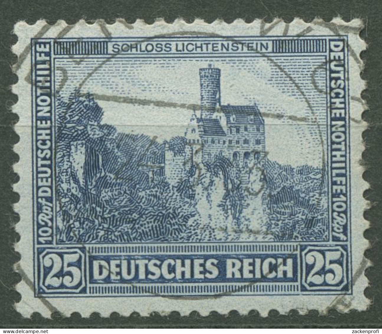 Dt. Reich 1932 Nothilfe Bauwerke 477 Gestempelt, Kleiner Zahnfehler (R80614) - Used Stamps