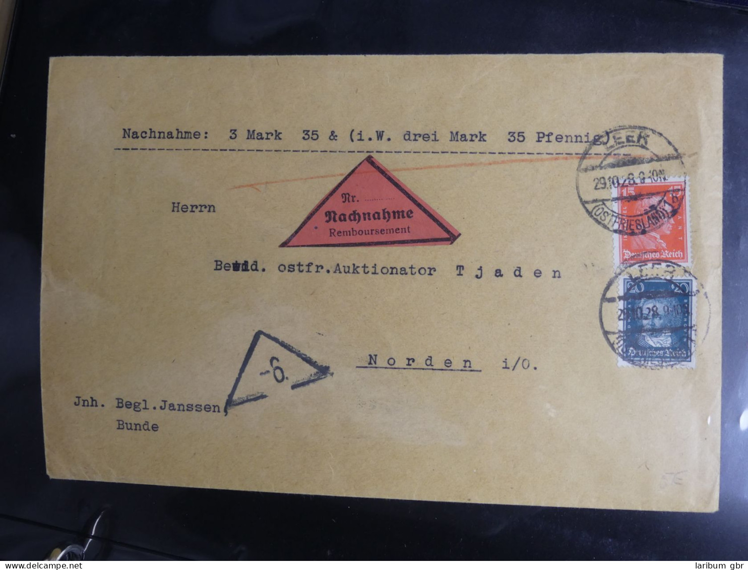 Deutsches Reich Ca. 80 Belege, Z.B. Posteinlieferung Im Briefe Album #LY853 - Colecciones