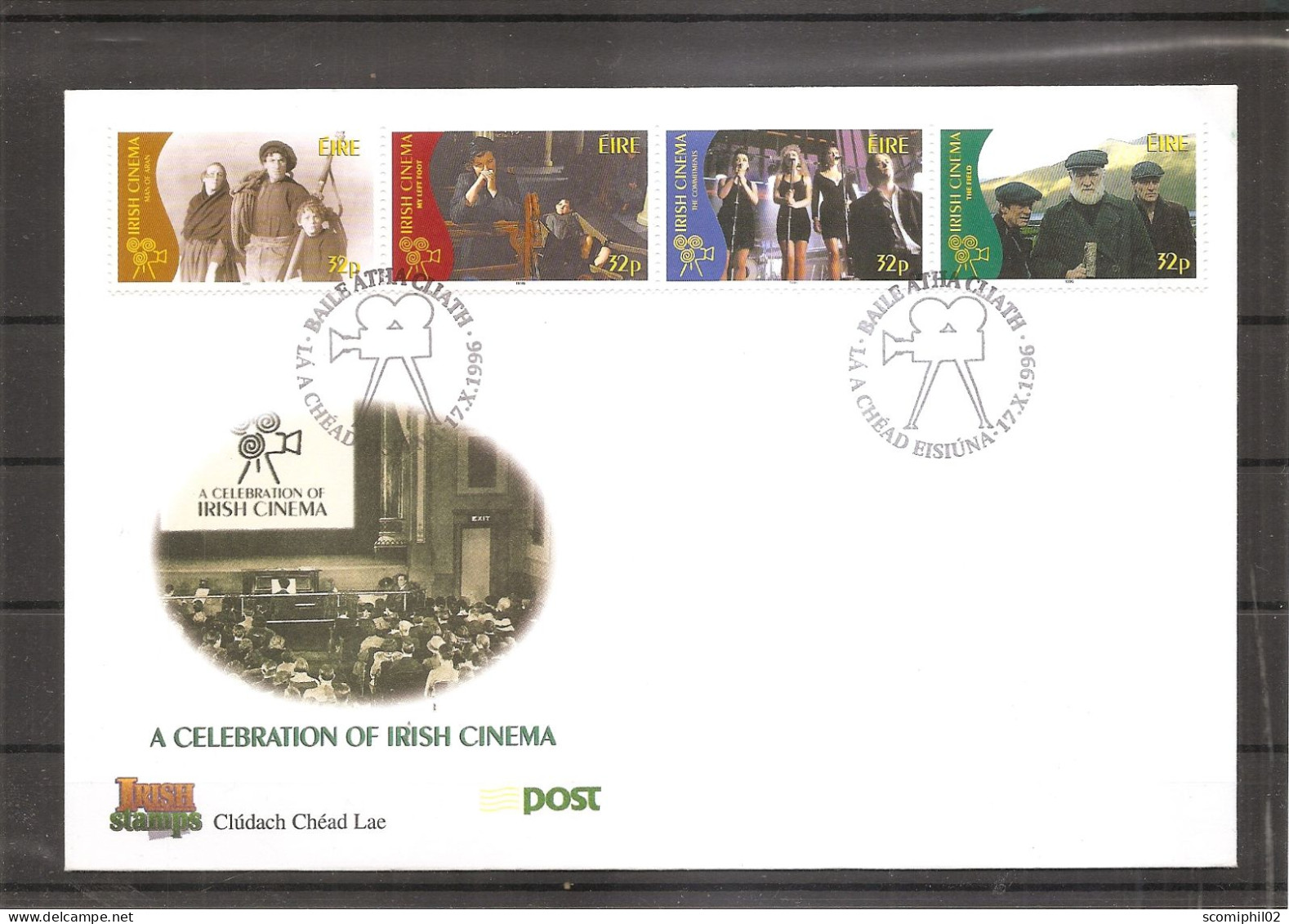 Cinéma ( FDC D'Irlande De 1996 à Voir) - Cinema