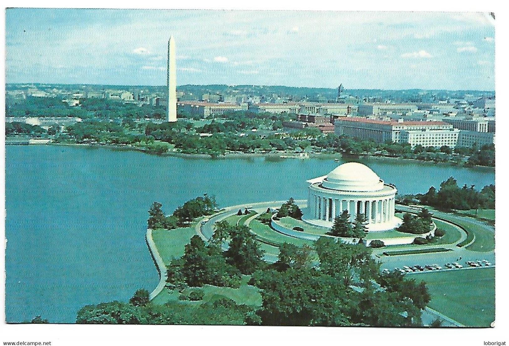 SHOWING THE THOMAS JEFFERSON MEMORIAL.-  WASHINGTON.- ( USA ) - Sonstige & Ohne Zuordnung