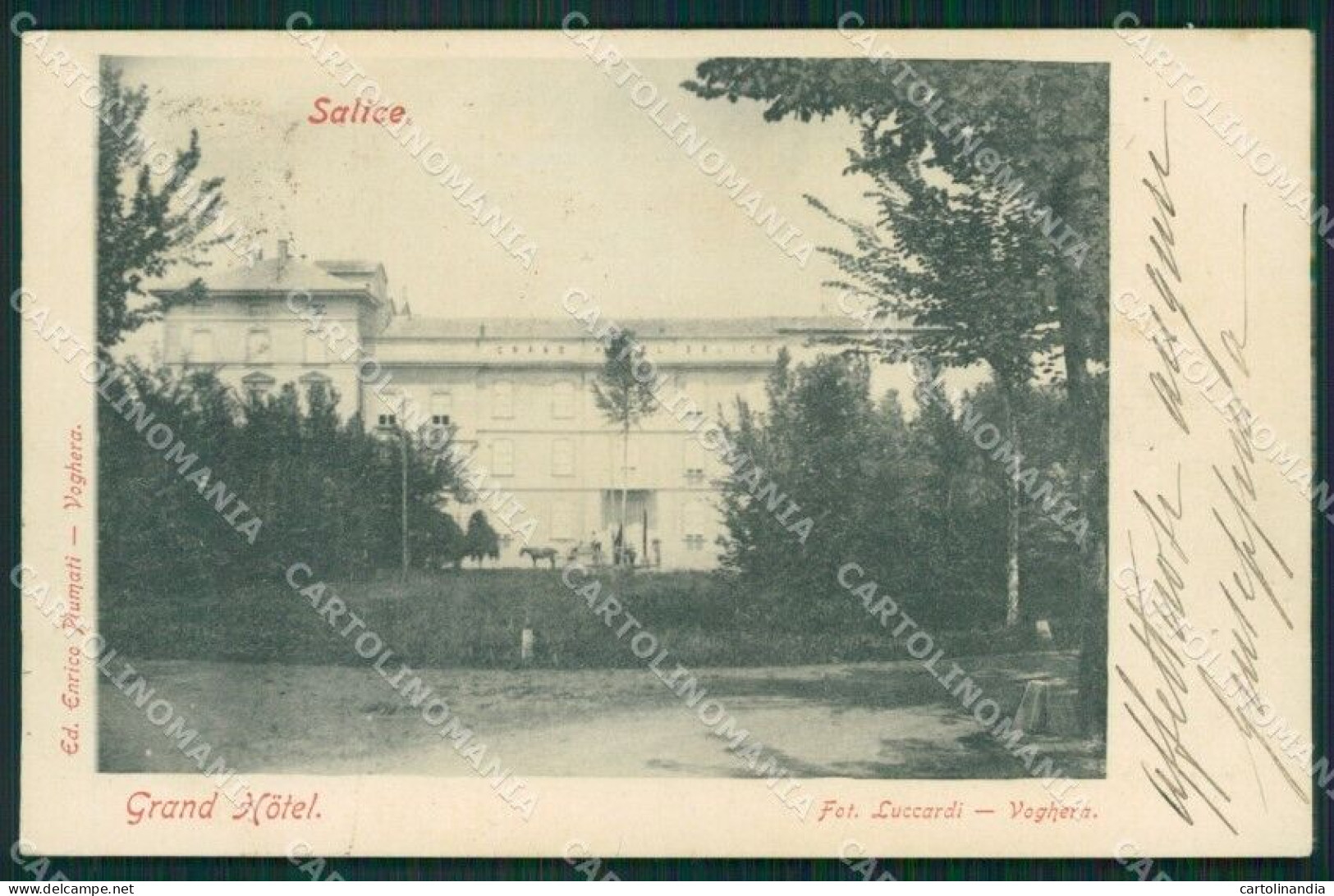 Pavia Godiasco Salice Terme Cartolina QT0193 - Pavia