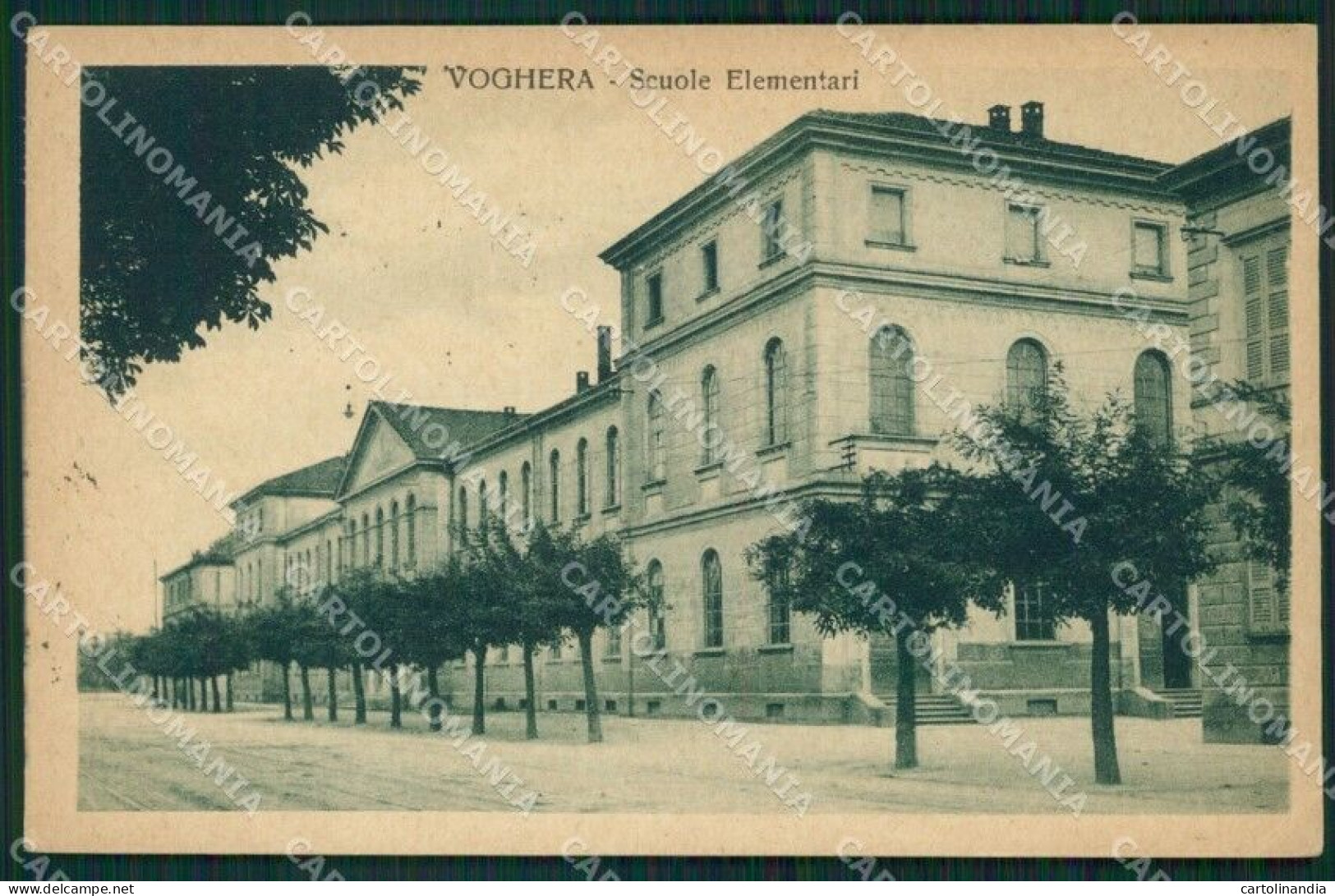 Pavia Voghera Scuola Cartolina QT0297 - Pavia