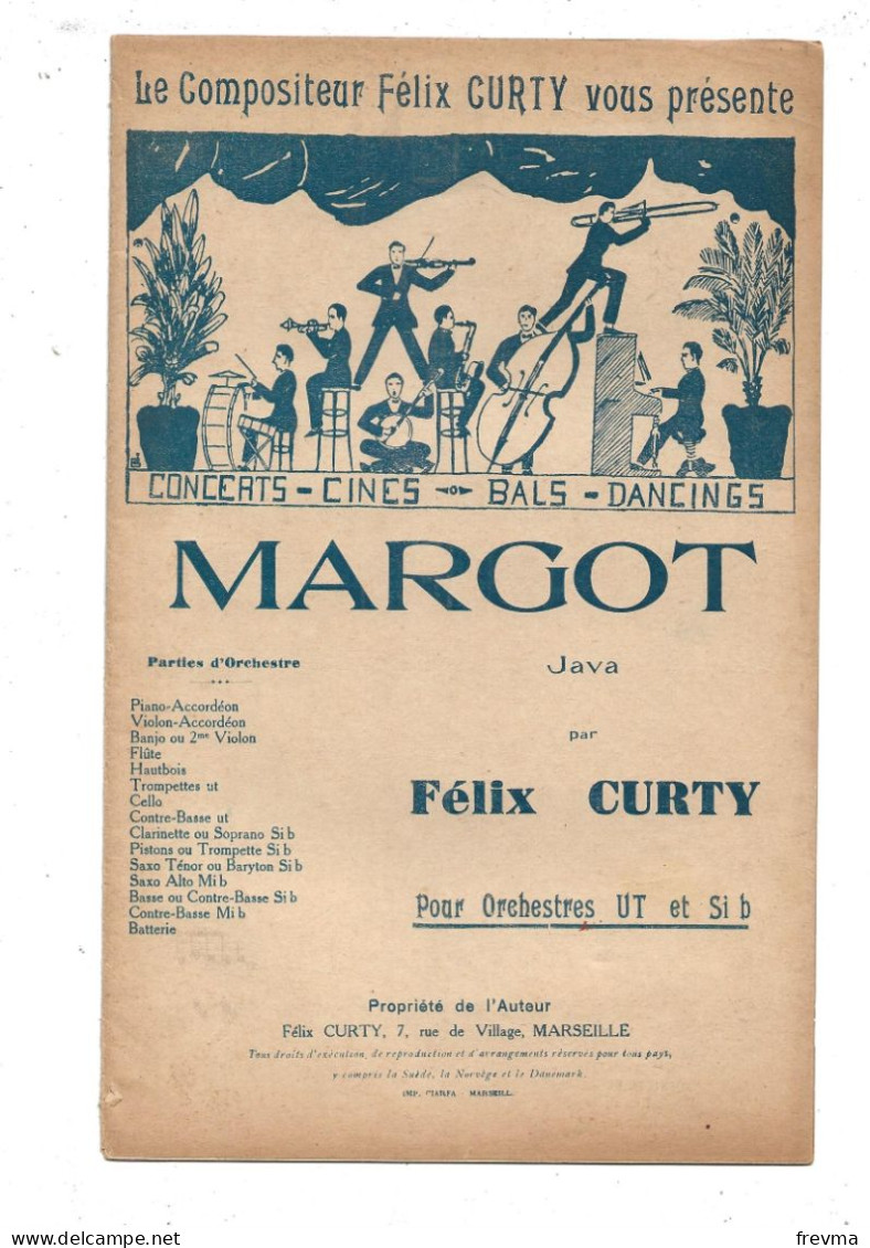 Partition Complete Margot - Musicals