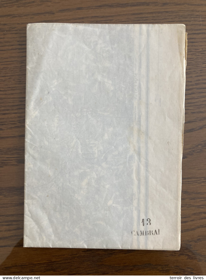 Carte état Major CAMBRAI 13 1837 1914 60x86cm VENDHUILE BONY LE-CATELET HONNECOURT-SUR-ESCAUT LEMPIRE GOUY AUBENCHEUL-AU - Carte Geographique