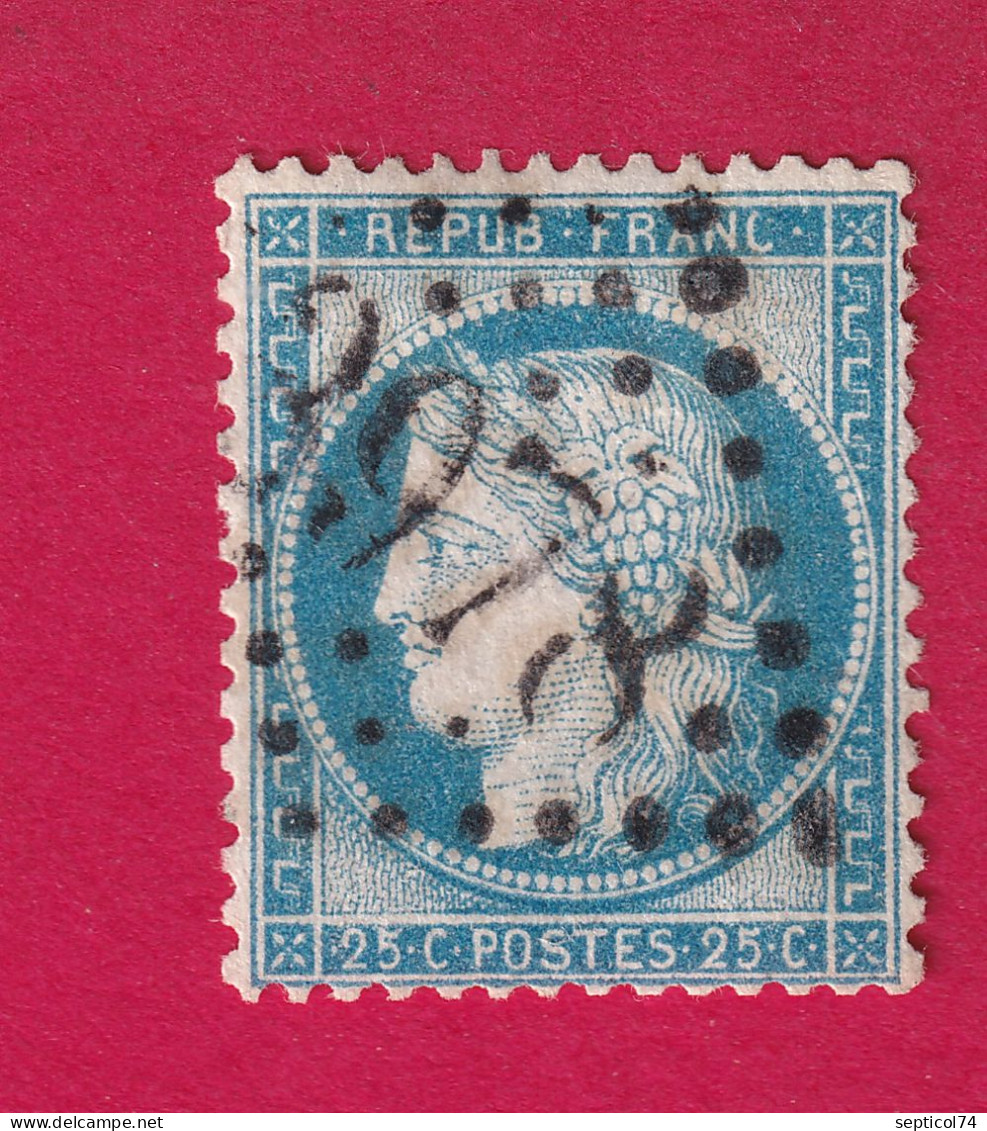 N°60 GC 3978 TOUET DU BEUIL ALPES MARITIMES VAR COTE 200€ SUR BLEU BRIEFMARKEN STAMP FRANCE - 1871-1875 Cérès