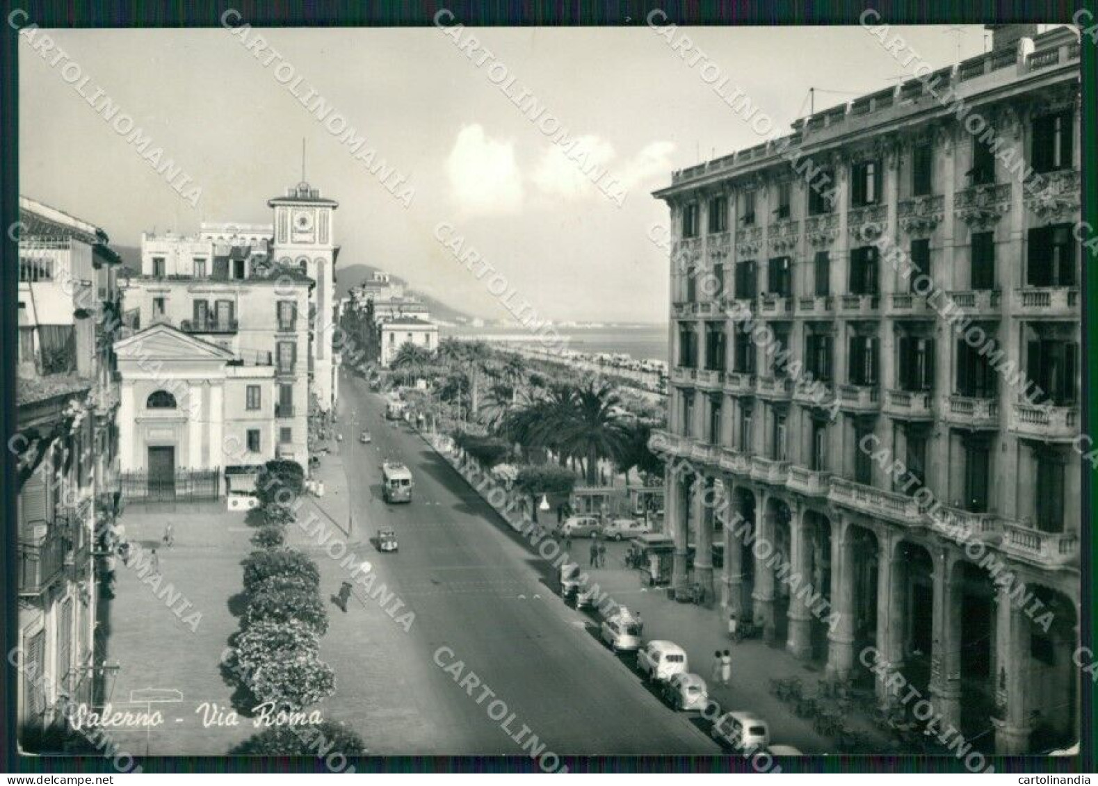 Salerno Città Foto FG Cartolina ZKM7316 - Salerno