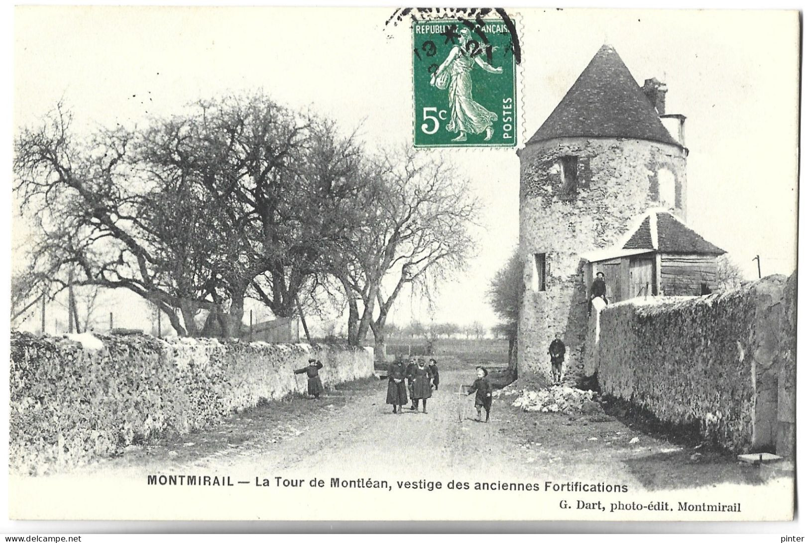 MONTMIRAIL - La Tour De Montléan - Vestige Des Anciennes Fortifications - Montmirail