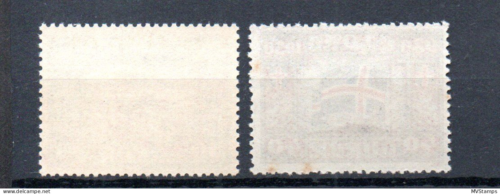 Island 1925 Freimarke 132 + 134 Allthing/Volkshilfe Postfrisch - Ungebraucht