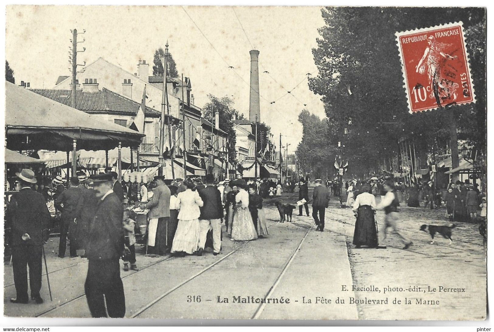 NEUILLY PLAISANCE - La Maltournée - La Fête Du Boulevard De La Marne - Neuilly Plaisance