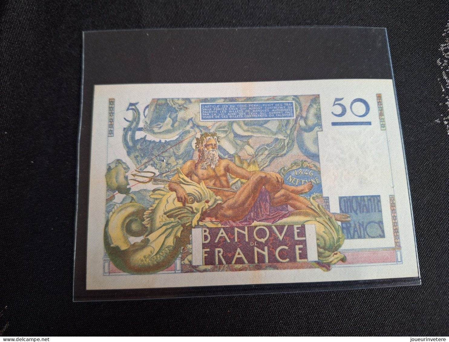 Billets De 50 Francs Le Verrier-A-3/11/1949- U 139  Etat Spl - Autres - Europe