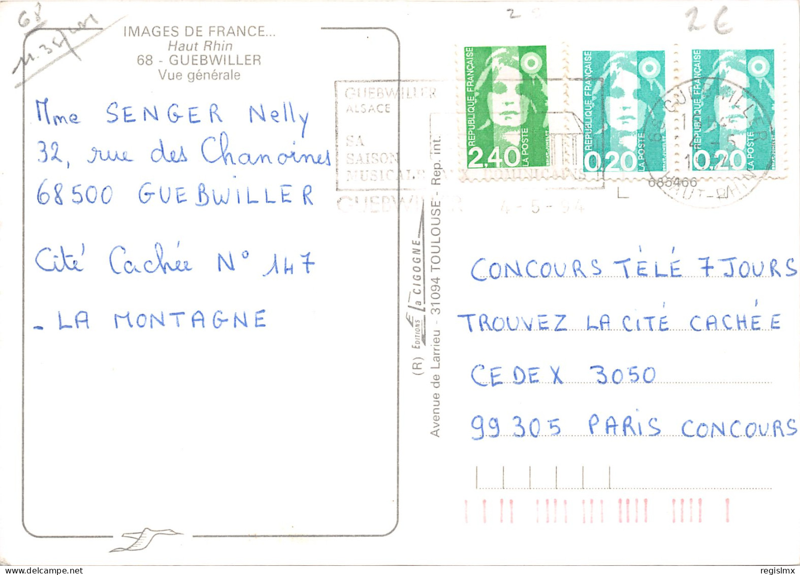 68-GUEBWILLER-N°2015-C/0259 - Guebwiller