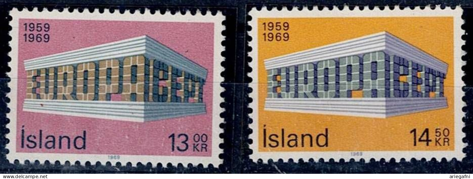 ICELAND 1969 EUROPA CEPT MI No 428-9 MNH VF!! - Ongebruikt