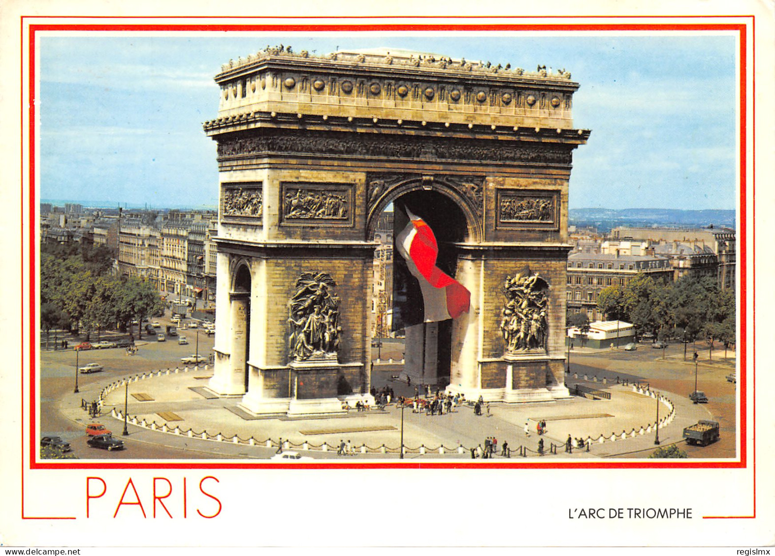 75-PARIS-L ARC DE TRIOMPHE-N°2026-C/0021 - Arc De Triomphe