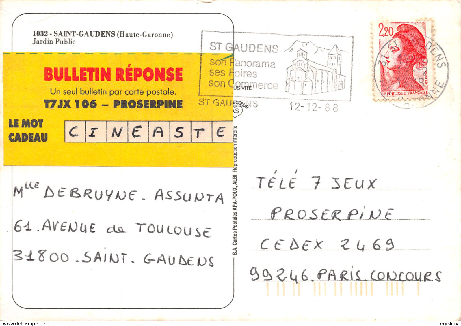 31-SAINT GAUDENS-N°2026-D/0327 - Saint Gaudens