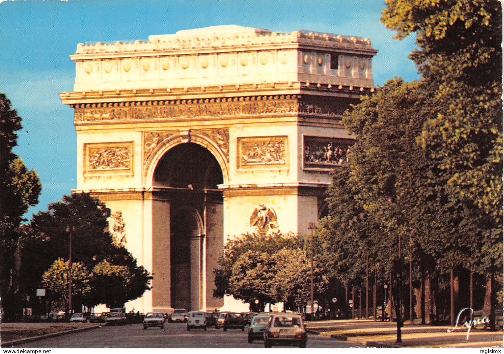 75-PARIS-L ARC DE TRIOMPHE-N°2027-D/0175 - Arc De Triomphe