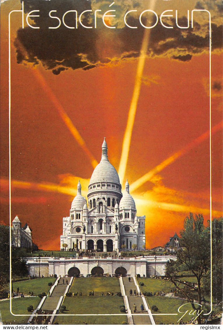 75-PARIS-LE SACRE CŒUR-N°2027-B/0285 - Sacré Coeur